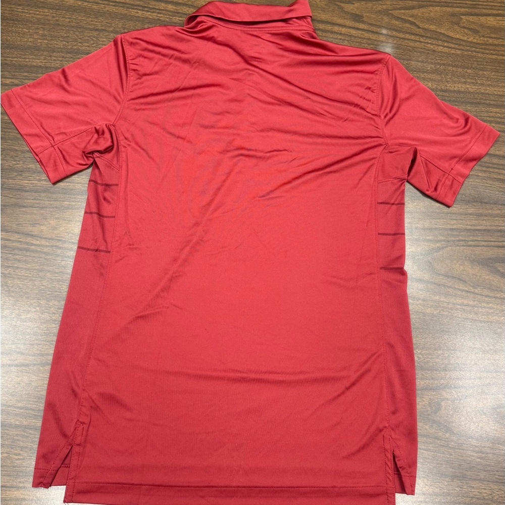 Nike Men's Crimson Dri-FIT Polo Shirt size Small - Picture 7 of 7